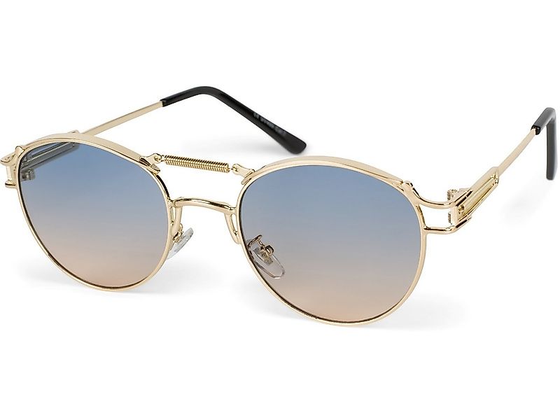 styleBREAKER Sonnenbrille Panto Sonnenbrille mit Federn (1-St) Gradient günstig online kaufen