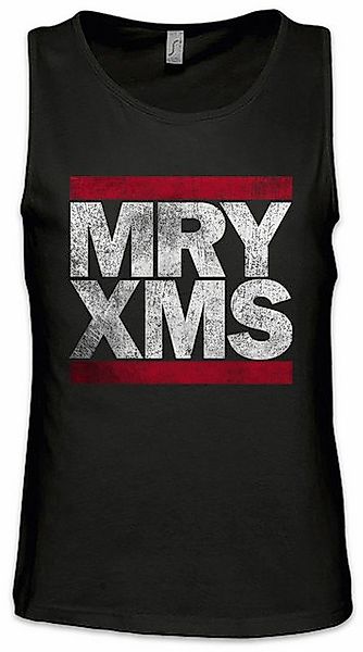 Urban Backwoods Tanktop MRY XMS Ärmelloses T-Shirt Merry Xmas Christmas Wei günstig online kaufen