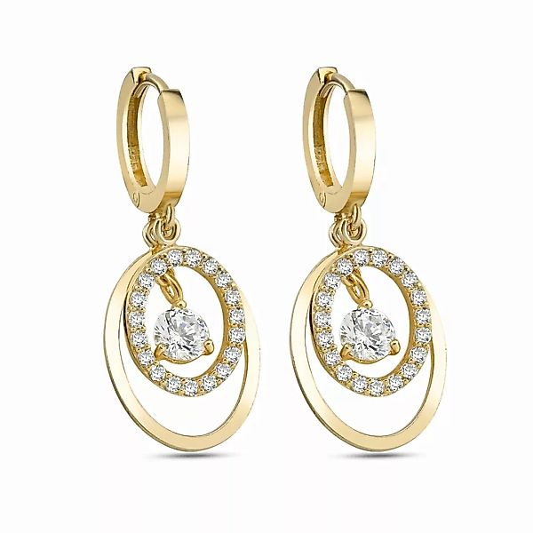 dKeniz Paar Ohrhänger "925/- Sterling Silber vergoldet Royal Ohrring" günstig online kaufen