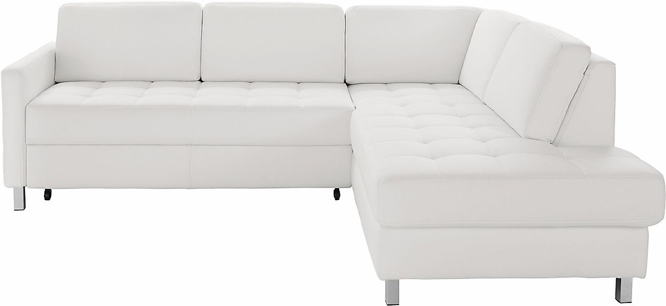 sit&more Ecksofa »Pablo L-Form«, wahlweise mit Bettfunktion und Bettkasten günstig online kaufen