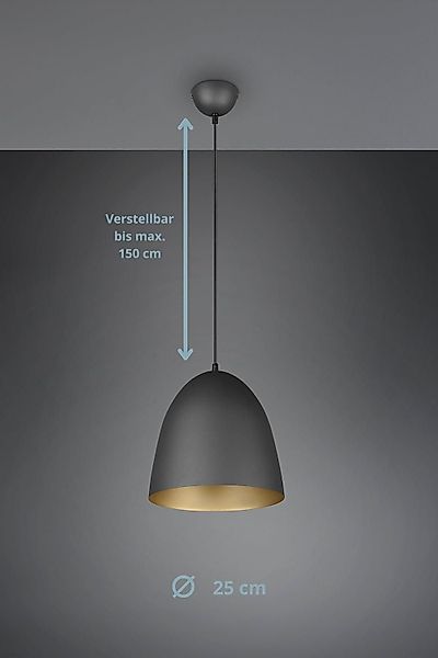 lightling Pendelleuchte Mathilda, ohne Leuchtmittel, moderne günstig online kaufen