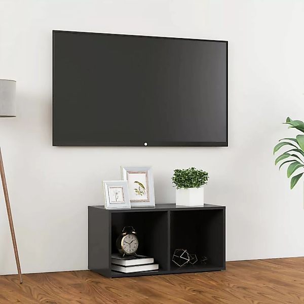 Tv-schrank Grau 72x35x36,5 Cm Spanplatte günstig online kaufen