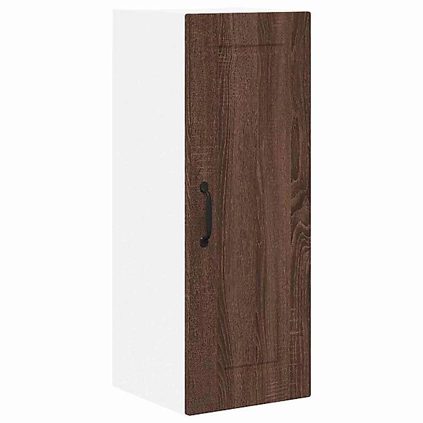 vidaXL Küchenwandschrank mit Regal Braun Eichen-Optik 30 x 31 x 80 cm 88536 günstig online kaufen