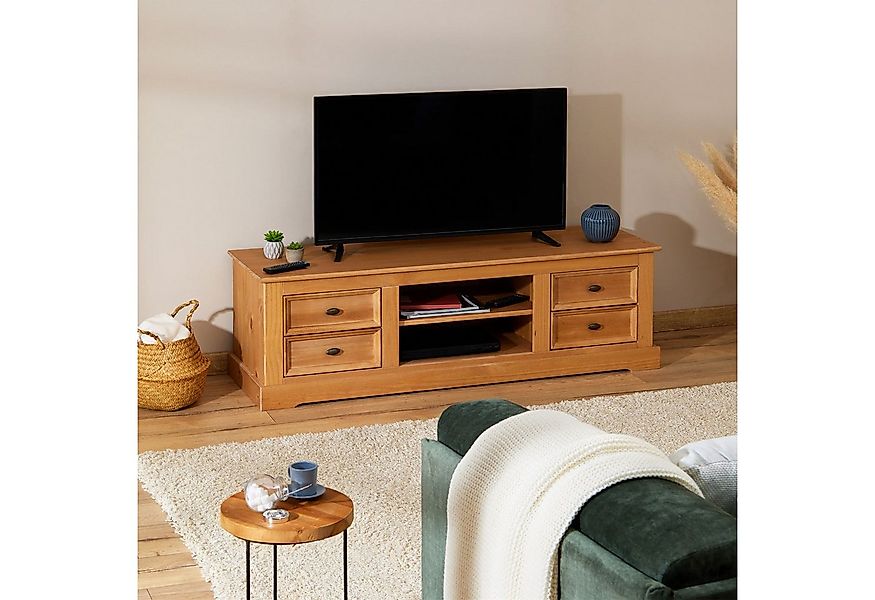 IDIMEX Lowboard KENT, TV Lowboard Kommode Hifi-Tisch Fernsehschrank Medienm günstig online kaufen