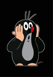 LOGOSHIRT Henkeltasche "Der kleine Maulwurf - Oh" mit coolem Motiv günstig online kaufen