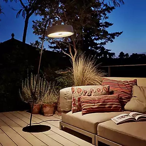 Marset Soho Stehleuchte LED Outdoor, grau günstig online kaufen