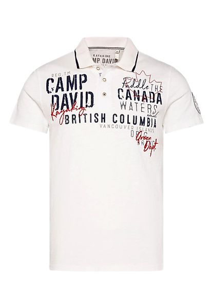 CAMP DAVID Poloshirt Poloshirt Kurzarmshirt (1-tlg., günstig online kaufen