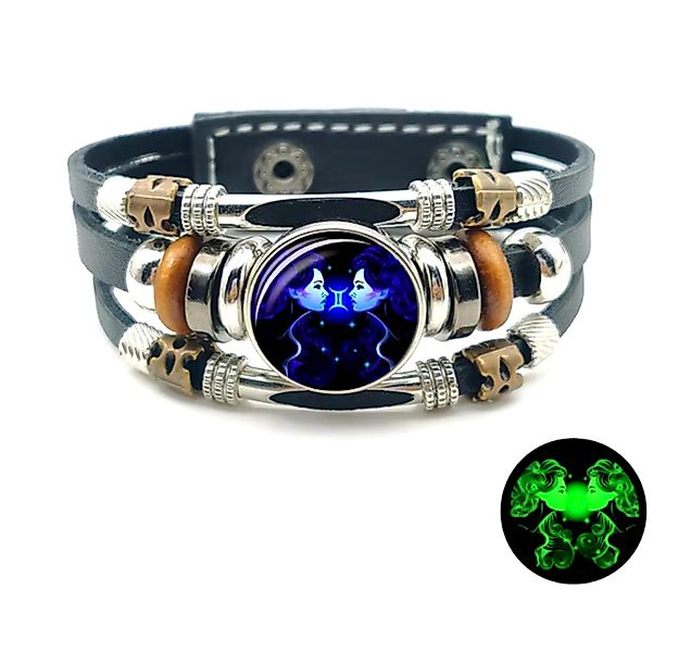 Stelby Armband mit Gravur Armband Sternzeichen Zwillinge mit 3D Gravur im G günstig online kaufen