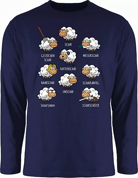 Shirtracer Rundhalsshirt Schafe Schäfchen Schäfer Schaf Sheep Schafbauer Lu günstig online kaufen