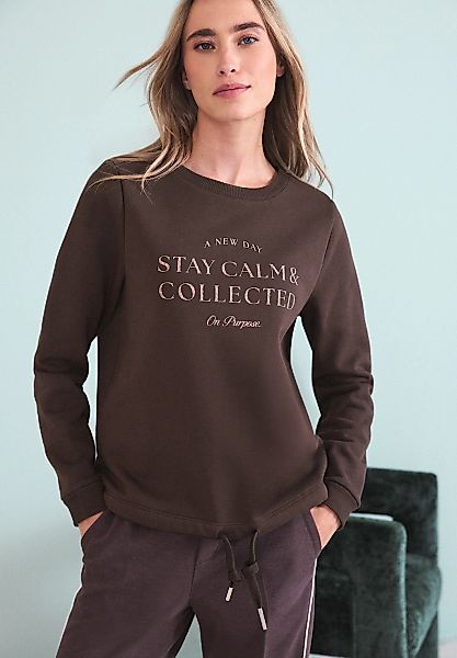 STREET ONE Sweatshirt, mit Schriftzug günstig online kaufen