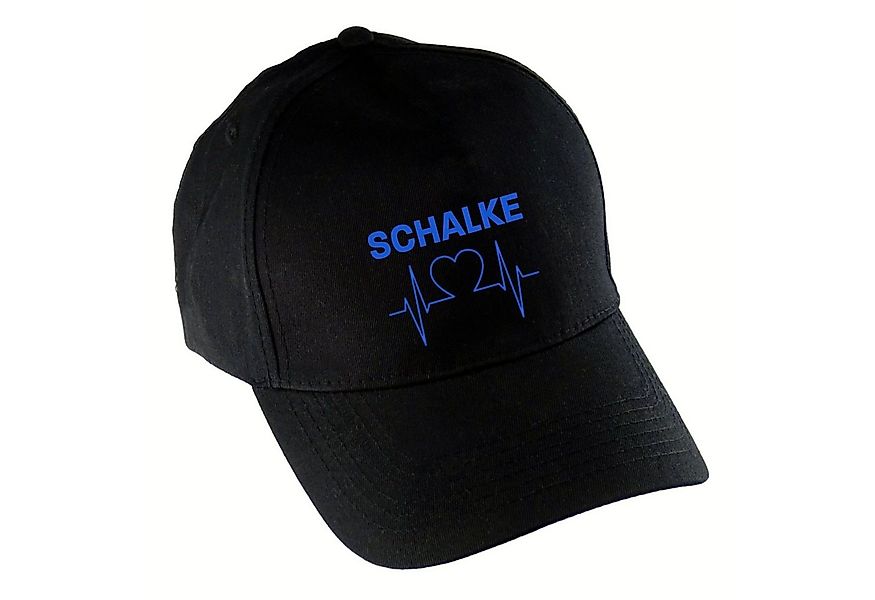 multifanshop Baseball Cap Schalke - Herzschlag - Mütze günstig online kaufen
