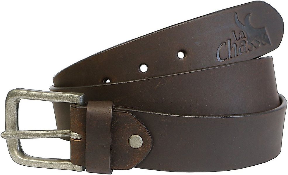 La Chasse® Ledergürtel Büffelledergürtel "Bison" Ledergürtel Rindsleder bra günstig online kaufen