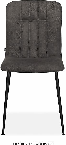 OMG Design Esszimmerstuhl "Loreto" (Set) 2 Stk. Stoff Schalenstuhl, bequem günstig online kaufen