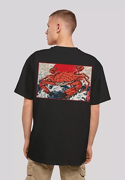 F4NT4STIC T-Shirt "Crab Kanji Japan", Print günstig online kaufen