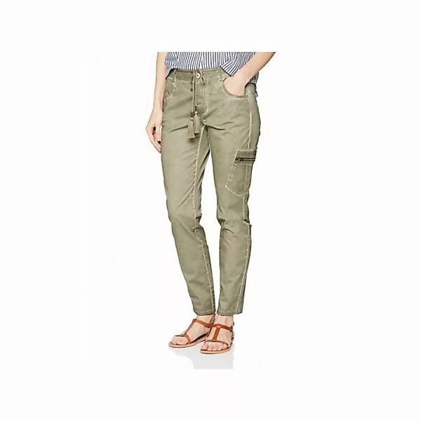 Taifun 5-Pocket-Jeans olive (1-tlg) günstig online kaufen