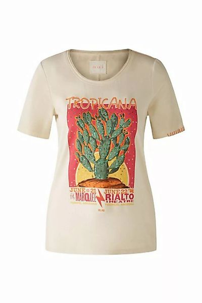 Oui T-Shirt T-Shirt, light stone günstig online kaufen