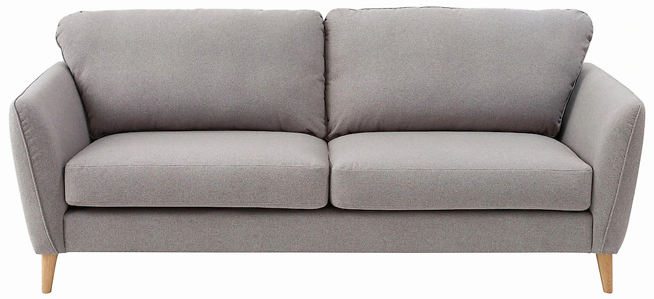 Home affaire 2-Sitzer "MARSEILLE Kompaktsofa 170 cm, Cord, Flachgewebe, Str günstig online kaufen