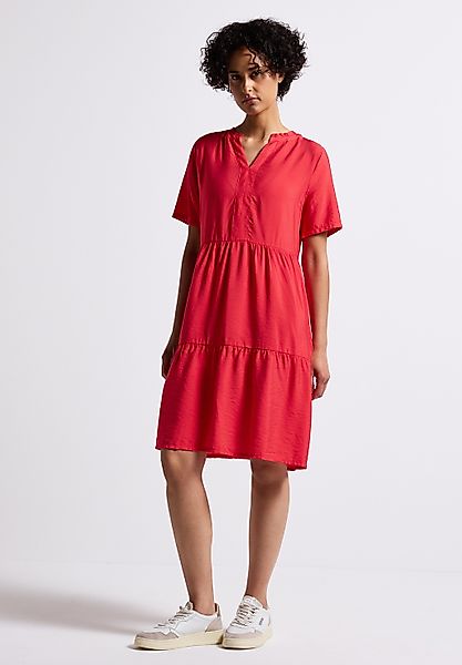 STREET ONE Tunikakleid Ohne Taschen mit Volant günstig online kaufen