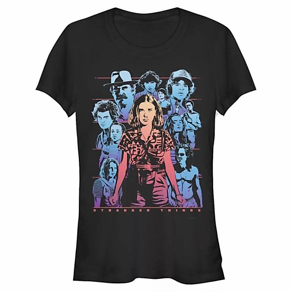 Netflix - Stranger Things - Gruppe Populous Gaze - Frauen T-Shirt günstig online kaufen