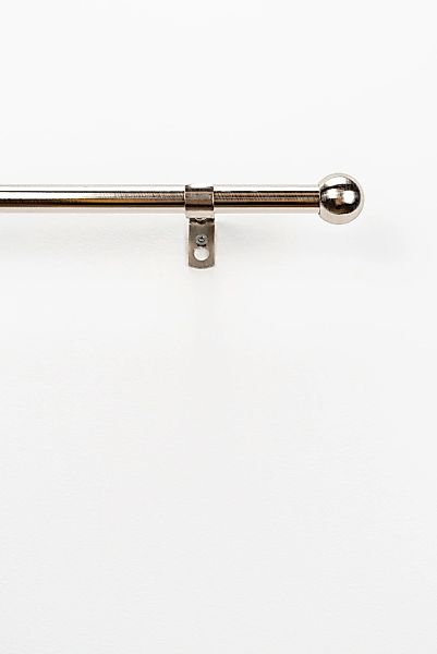 GARESA Gardinenstange »Look« 1 läufig-läufig Wunschmaßlänge;Träger;Endstück günstig online kaufen