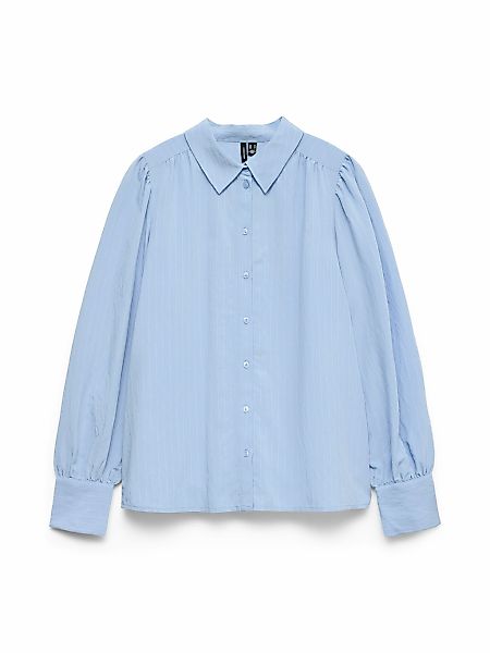 Vero Moda Hemdbluse "VMMILLIE LS SHIRT WVN GA" mit Streifen günstig online kaufen