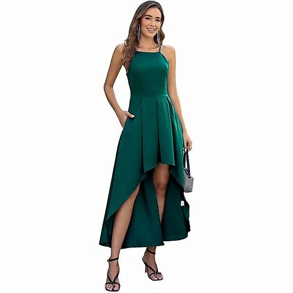 RUZU UG Abendkleid Dünnes Strapskleid, ärmelloses, tailliertes, unregelmäßi günstig online kaufen