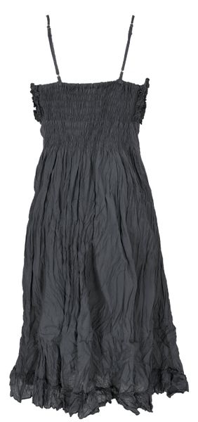 Guru-Shop Midikleid Boho Sommerkleid, luftiges Krinkelkleid,.. günstig online kaufen