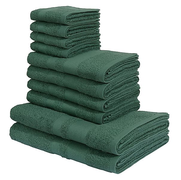 my home Handtuch Set Vanessa, 10-tlg Handtuch-Set, in Standard- und Premium günstig online kaufen