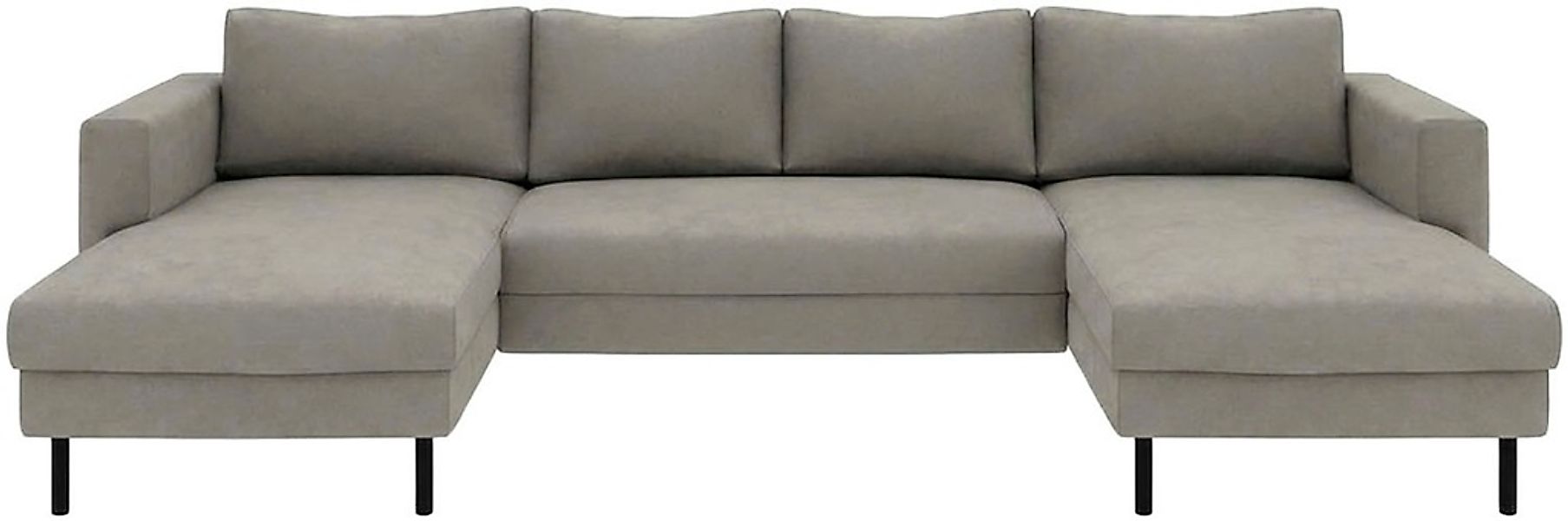 TRENDMANUFAKTUR Wohnlandschaft "Amazing II, wahlw. mit Schlaffunktion & Bet günstig online kaufen