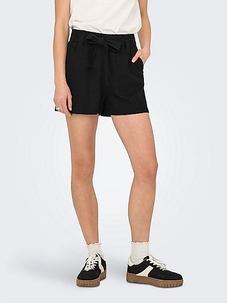 ONLY Shorts ONLCARO HW LINEN BL BELT SHORTS CC PNT mit Leinen günstig online kaufen