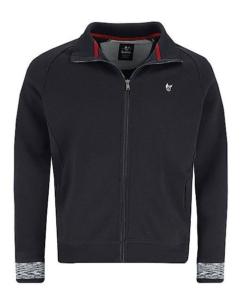 Hajo Sweatjacke Piqué-Sweatjacke mit Raglanärmeln günstig online kaufen