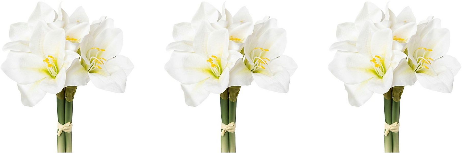 Winterliche Kunstpflanze Weihnachtsdeko Amaryllis, Creativ green, Höhe 32 c günstig online kaufen