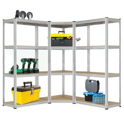 Juskys Schwerlastregal 3er Regalsystem, aus verzinktem günstig online kaufen