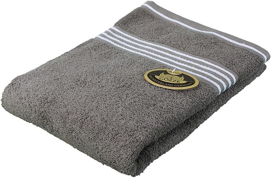 Gözze Handtücher Streifen Handtuch Duschtuch Badetuch 100% Baumwolle, (1-St günstig online kaufen