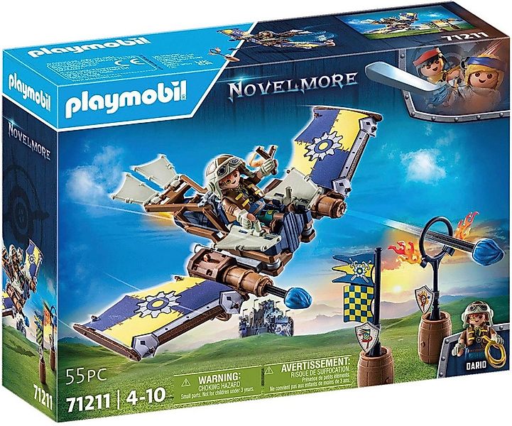 Playmobil® Spielfigur Novelmore - Darios Fluggleiter günstig online kaufen