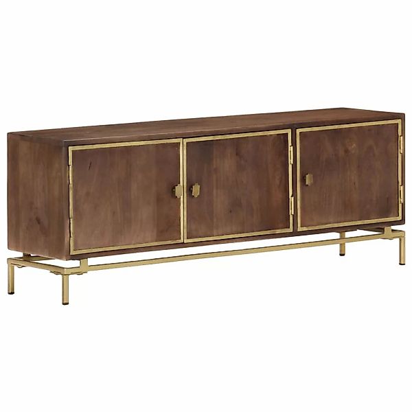 Tv-schrank 120 X 30 X 46 Cm Mango-massivholz günstig online kaufen