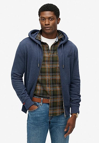 Superdry Kapuzensweatjacke ESSENTIAL LOGO ZIP HOODIE HB Baumwollmischung, s günstig online kaufen