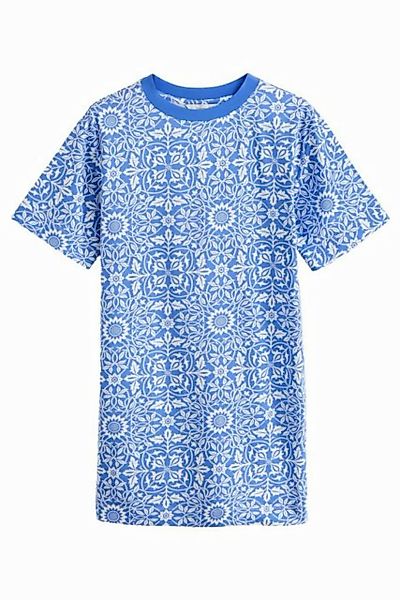 Next Jerseykleid T-Shirt-Kleid aus 100 % Baumwolle – Petite (1-tlg) günstig online kaufen