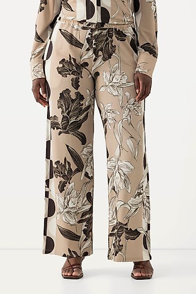 Ulla Popken Schlupfhose Slinkyhose Mustermix weites günstig online kaufen