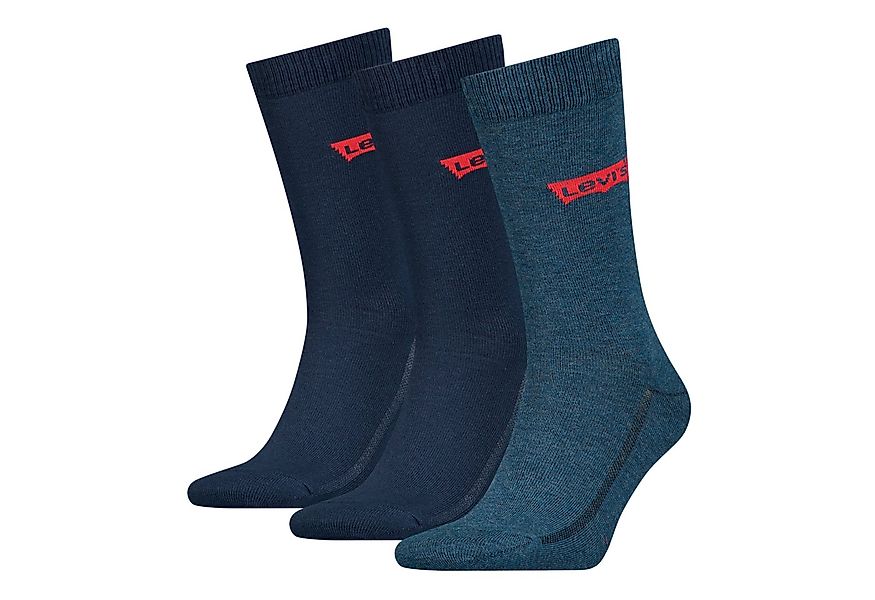 Levi's® Socken LEVIS REGULAR CUT BW LOGO RECYCL CO (Packung, 3-Paar, 3 Paar günstig online kaufen