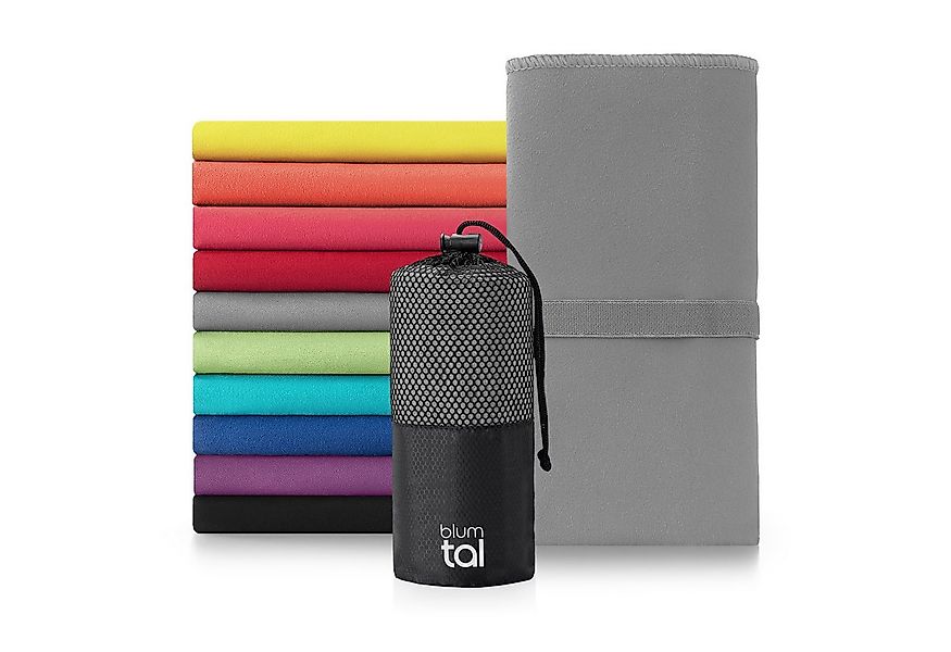 Blumtal Sporthandtuch Mikrofaser Handtuch - kompakte Mikrofaser Handtücher, günstig online kaufen