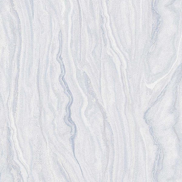 Bricoflor Marmor Optik Tapete Weiß Blau Helle Vliestapete in Marmoroptik Id günstig online kaufen