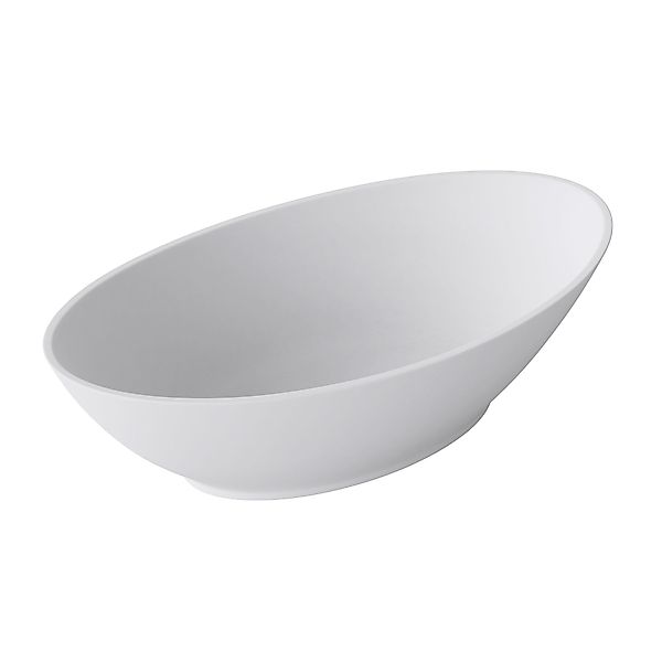 doporro Waschbecken Mineralguss Waschtisch Aufsatzwaschbecken rund günstig online kaufen