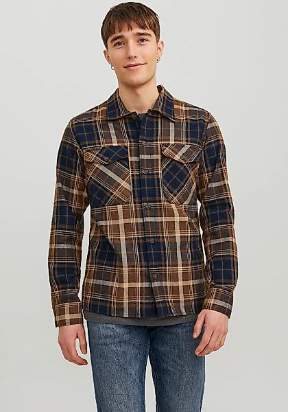 Jack & Jones Langarmhemd "JJEEDDIE OVERSHIRT LS NOOS" günstig online kaufen