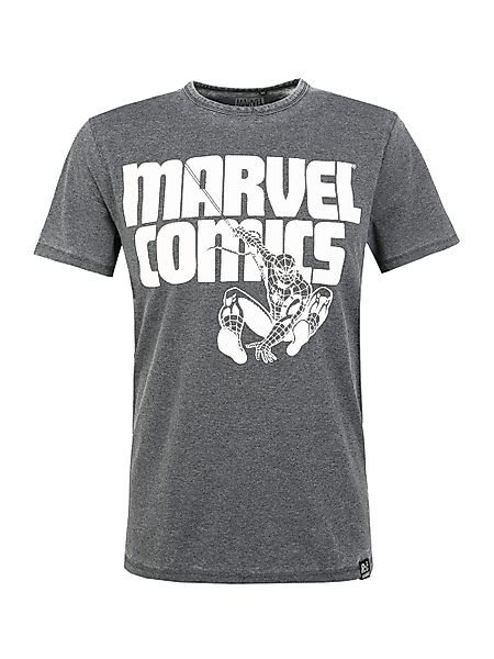 Recovered T-Shirt Marvel Comics Spidey Charcoal günstig online kaufen