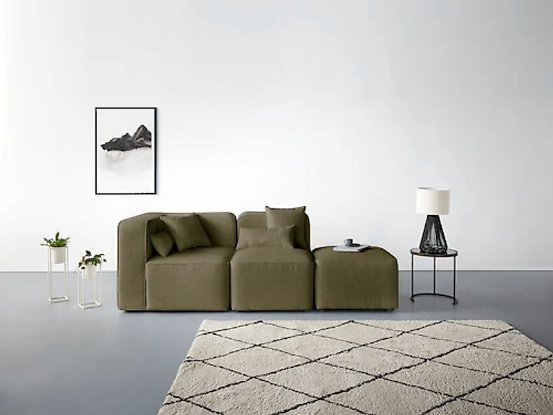 Home affaire 3-Sitzer »Sundstrup« Modulserie, individuelle Zusammenstellung günstig online kaufen