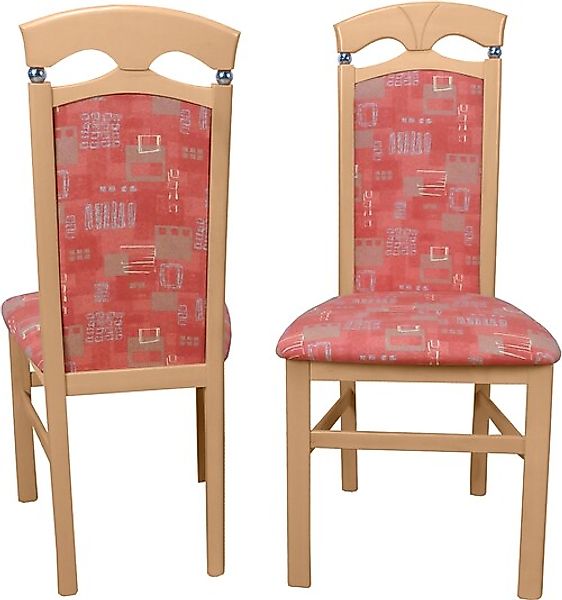 HOFMANN LIVING AND MORE 4-Fußstuhl »Polsterstuhl« (Set) 2 Stk. günstig online kaufen