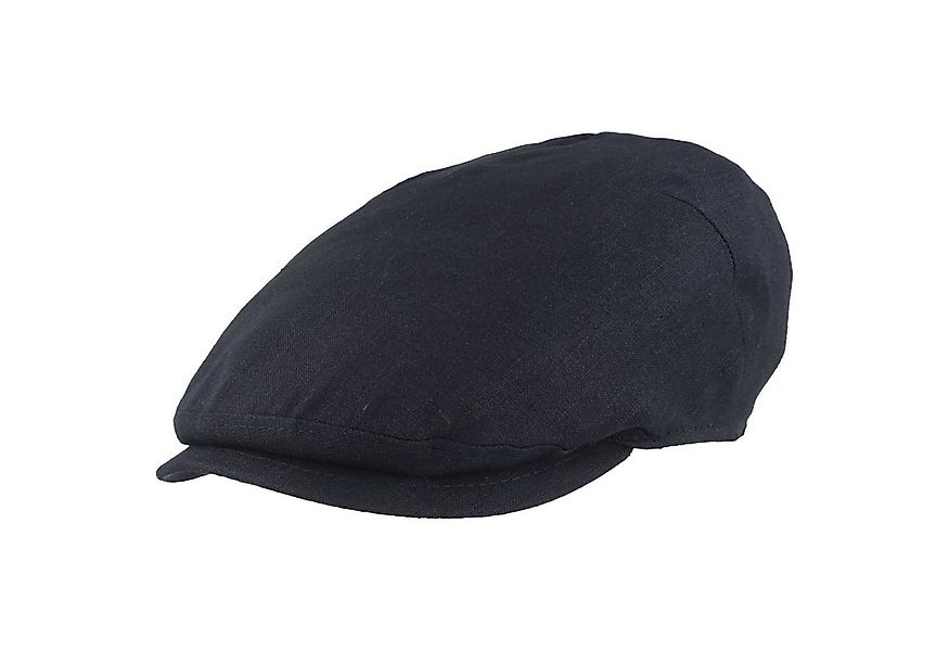 Breiter Schiebermütze Sehr leicht, einfarbig aus Leinen günstig online kaufen