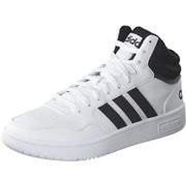 adidas Hoops 3.0 Mid Sneaker Herren weiß|weiß günstig online kaufen