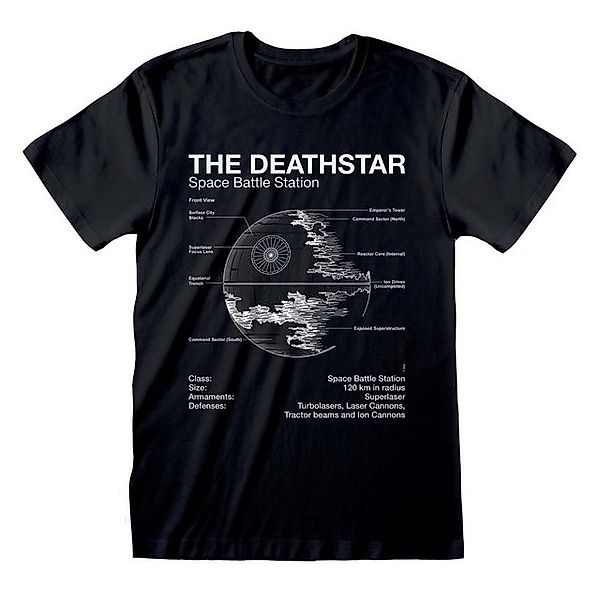 Star Wars T-Shirt Death Star Sketch günstig online kaufen